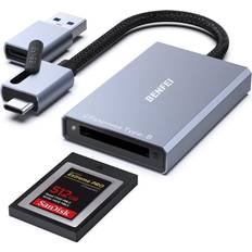 BENFEI CFexpress Card Reader 10Gbps USB-C/USB-A 2-in-1 Type B