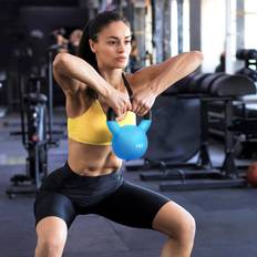 Kettlebells on sale Homcom 8KG Kettlebell with Soft Body and Non-Slip Handle