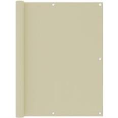 Balcony Protection Berkfield Home Balcony Screen Cream 120x400 cm Oxford Fabric - Beige