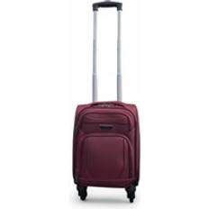 Infinity Leather Soft Shell Lightweight Nylon 4 Wheel Underseat Cabin Case XS