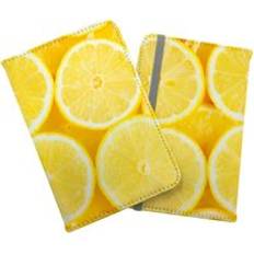 Travel Wallets Warren Reed Vibrant Lemons Passport Cover - Yellow