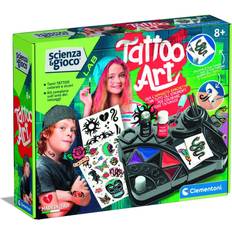 Kit per esperimenti scientifici Clementoni Science & Play Tattoo Art