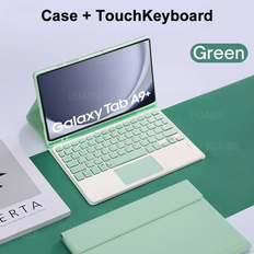 LGreen-Z33 Arabic Keyboard For Samsung Galaxy Tab A9 Plus 11 Inch Case