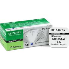 Seiko Seizaiken 337 SR416SW Silveroxidbatteri 1.55V