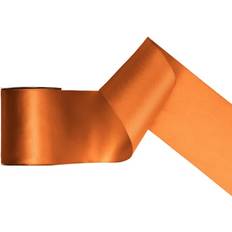 PartyDeco Satinband Rostig 100mm x 25m