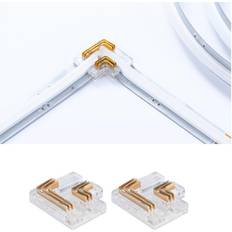 Kallvit Ljuslister Paulmann MaxLED Full-Line COB Connector Ecke 2.10 cm Indoor Lichtleiste