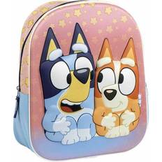 Skolväskor Bluey 3D Backpack - Rosa