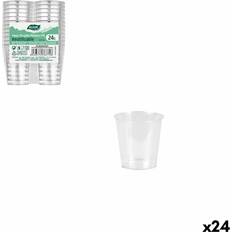 Stemmed Shot Glasses Algon Set of 24 Glasses 30 mL 4 cm Shot Glass