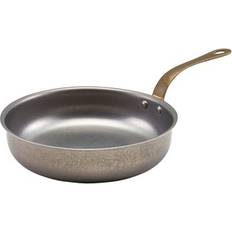 Cookware Genware Vintage Stainless Steel Mini Fry Pan 18 x 4.25 cm Pack of 6