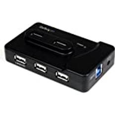 StarTech 6-Port USB 3.0 Hub Med 2A Laddningsport