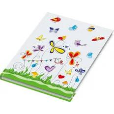 RNK Verlag Kladde Notizbuch Schmetterlinge Liniert DIN A4 96 Blatt 70 g/m2