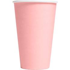 Rosa Pappersmuggar Globos Pappersmuggar Ljusrosa Stora 10-pack