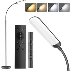 LUCKEA LED 18W Standing Light 1200lm Dimmable Adjustable Floor Reading Lamp Floor Lamp