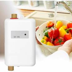 Goplushtoy Electric Water Heater Instant Tankless Under Sink Tap 3000W