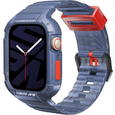Skinarma Rem Etui Saido 2in1 Apple Watch 45/44mm Mørkeblå