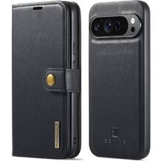 Mobile Phone Accessories GANGXUN Black Wallet Case for Google Pixel 9 Pro Xl Magnetic Flip Kickstand
