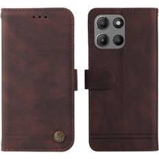 Mobile Phone Accessories GANGXUN Flip Case for Motorola Moto G15 Power Wallet Short Strap Card