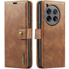 Oneplus 12 cover GANGXUN Brown Wallet Case for OnePlus 12