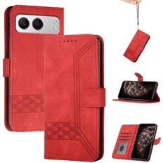 Nintendo 3DS Wallet Cases GANGXUN Red Compatible With OnePlus Nord 4 Case Pu Leather Wallet with Handy Stand