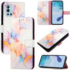 Nintendo 3DS Wallet Cases GANGXUN Case for OnePlus 8T PU Leather Marble Pattern Kickstand Wallet