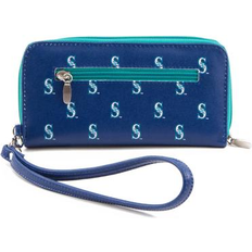 Wallets & Key Holders Eagles Wings Women's Seattle Mariners Zip-Around Wristlet Wallet