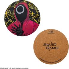 Set of 4 Coasters Squid Game