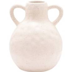 Julian Charles Hestia 2-Handled Ceramic White Vase