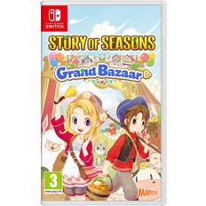 Nintendo Switch Games Story Of Seasons : Grand Bazaar (Switch)
