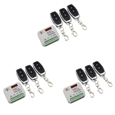 Garage Doors Jojomino 3X Garage Gate Remote Receiver 433 868MHz RX MULTI 300-900MHZ AC/DC 9-30V with Control