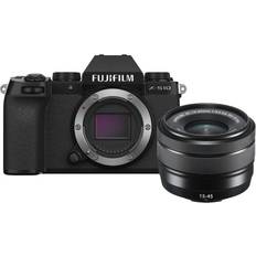 Digital Cameras Fujifilm X-S10 Mirrorless Camera with 15-45mm Lens