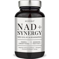 Nordbo Vitaminer & Kosttilskud Nordbo NAD+ Synergy 40 Kapsler