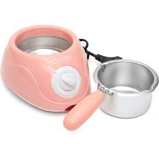 Pink Fondue Greenzech Chocolate Melting Pot Electric Fondue Melter Machine Set Pink