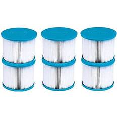 80mm x 100mm Hot Tub Spa Replacement Water Filter Cartridges 6 pack