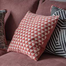 Sol 27 Outdoor Aaltinus Jacquard Triangles with Filling - Mint 45cm H x 45cm W x 10cm D Scatter Cushion Green