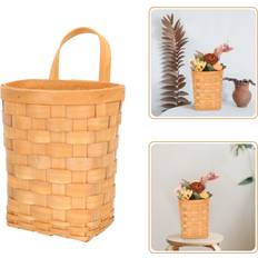 Dechoicelife Hanging Storage Wall Woven Baskets Basket