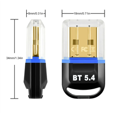 USB-A Bluetooth Adapters Jojomino USB Bluetooth 5.4 Dongle Adapter