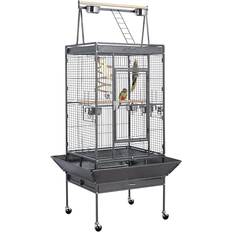 Yaheetech Fågelvolier Fågelbur 81 x 76 x 174 cm