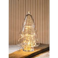 Muurla Muurla Glass Tree Glasburk Med Lock 30 cm Transparent Julgranspynt