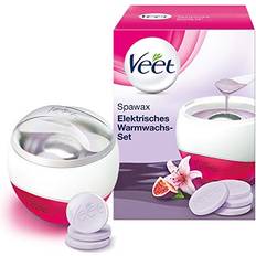 Veet Spawax Elektrisches Warmwachs Set 6x Wachsscheiben