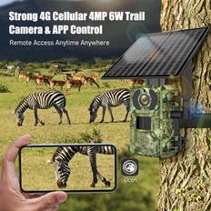 Mobila modem Vstarcam 4G Sim Card LTE Cellular 4W Solar 7800mAh Battery