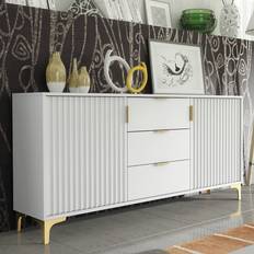 Creative Furniture Tide Crest White 140 cm Sideboard