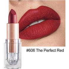 Handaiyan Matte Waterproof Velvet Nude Lipstick - Sexy Red/Brown