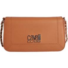 Cavalli Class Luksus Cross-Body Taske med Gylden Kæde - Brun