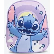 Stitch Skolryggsäck 3D - Lila