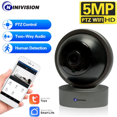 TUYA 5MP Black Indoor Baby Monitor