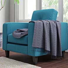 Sol 27 Outdoor Aaltsje Pleat Blanket - Charcoal Blankets Grey