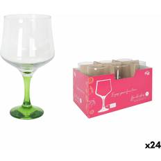 Green Cocktail Glasses LAV Set of 24 Green Glasses 685 ml Cocktail Glass