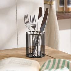 OHS Wire Cutlery Black Utensil Holder