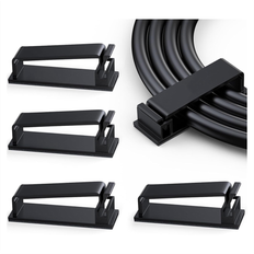Typecat 100 Pcs Cable Management Self-Adhesive Clips Holder