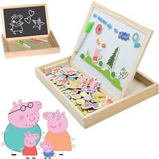Greta Gris Lektavlor & Skärmar Peppa Pig Barnpanel Magnet Stående Spel